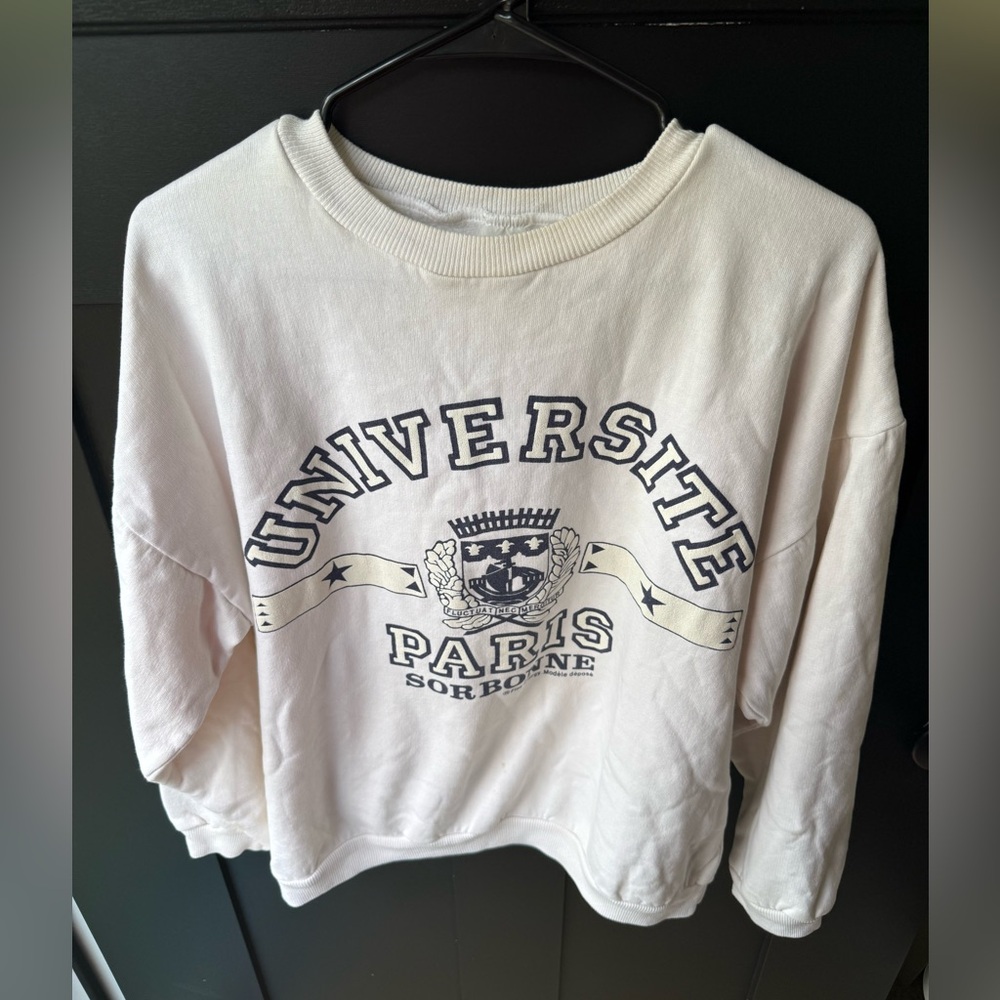 Vintage Universite De Paris Sorbonne Sweatshirt